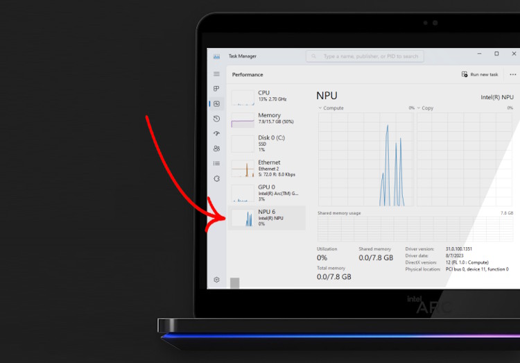 Intel 14th Gen Meteor Lake Brings Dedicated NPU for Offline AI Processing