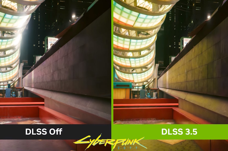 Reconstrução de raios Nvidia DLSS 3.5 testada no Cyberpunk 2077 Atualização  2: melhorias perceptíveis de iluminação e desempenho com ressalvas -   News
