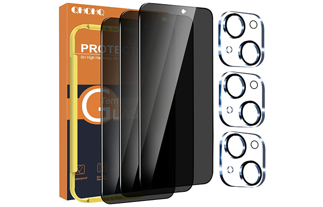 Protector pantalla iPhone 14 Pro Max y iPhone 15 Plus de Belkin