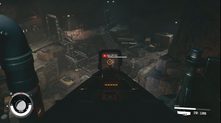 Shoot enemies starfield