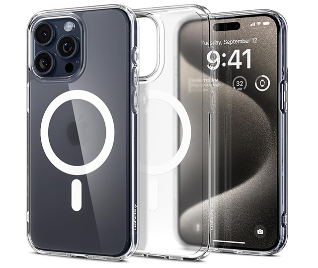 spigen ultra hybrid magfit case for iPhone 15 Pro and Pro Max