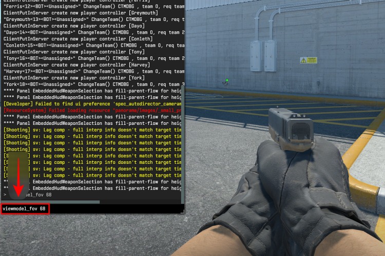 counter strike 2 cs2 viewmodel settings customization 