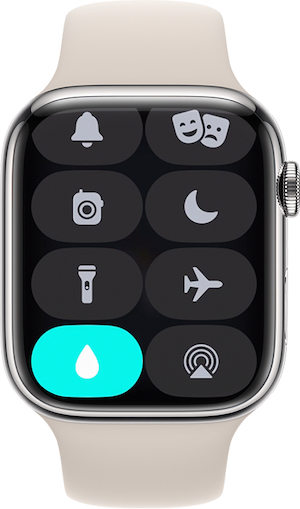 Water Lock icon Apple Watch