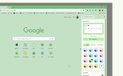 material you theme in google chrome