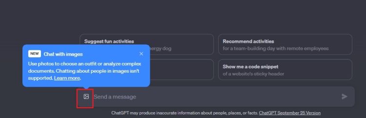 chat with images in chatgpt