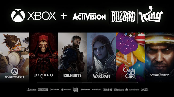 Fusion Microsoft d’Activision Blizzard