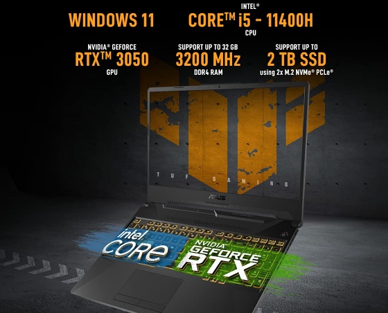 Asus TUF F15 FX506 Gaming Laptop on Sale