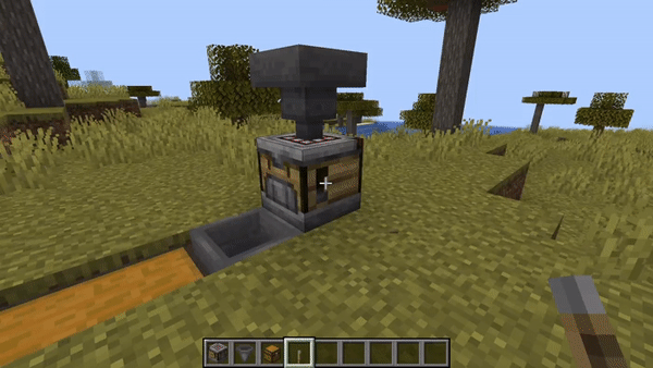 Place a lever on the crafter and start spamming the right-click button to activate the crafter quickly in Minecraft