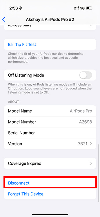 Disconnect Bluetooth Devices from iPhone