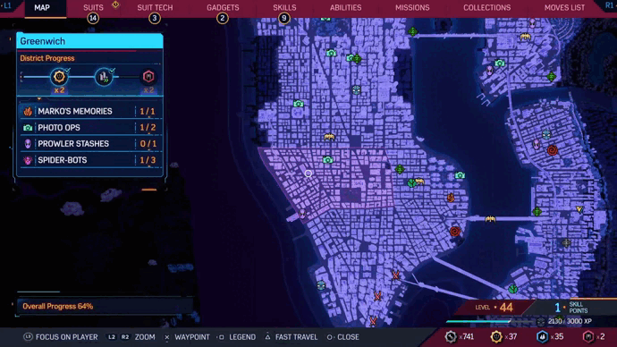 Spider-Man fast travel