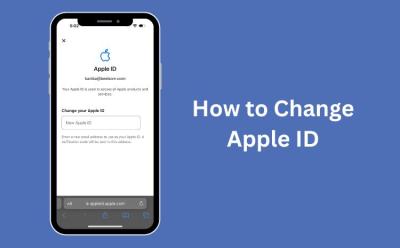 How to change Apple ID