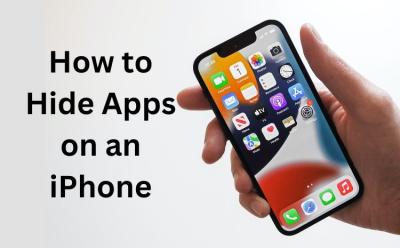 How to hide apps on an iPhone