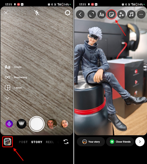 How to Change Background Color on Instagram Story Beebom