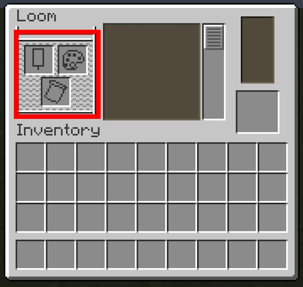 First part of the loom's UI highlighted on the left