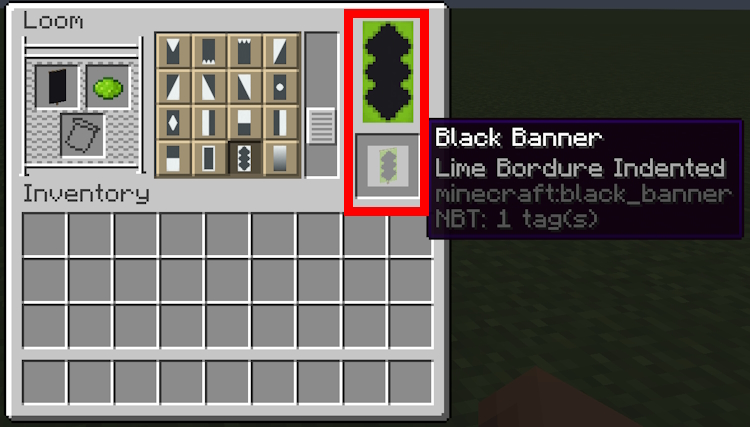 Third part of the loom's UI highlighted on the right