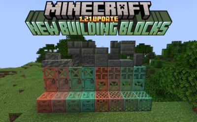 New blocks that are coming in the Minecraft 1.21 update