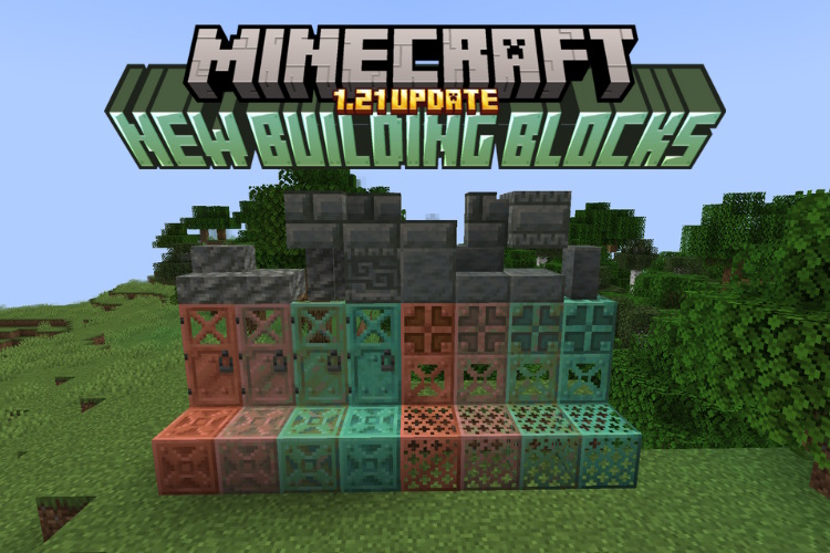 New blocks that are coming in the Minecraft 1.21 update