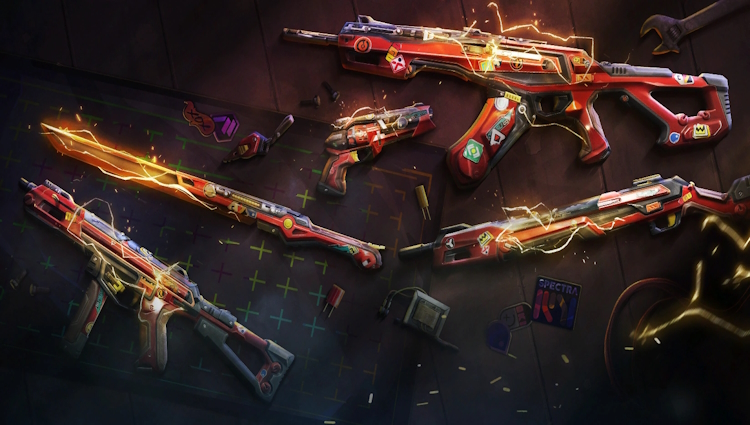 Valorant's Intergrade Bundle will be the perfect skins for Neon