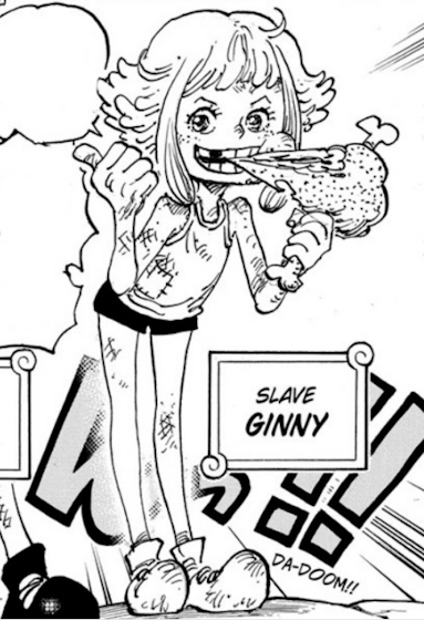 Jinny/Ginny's introduction in chapter 1095 in One Piece