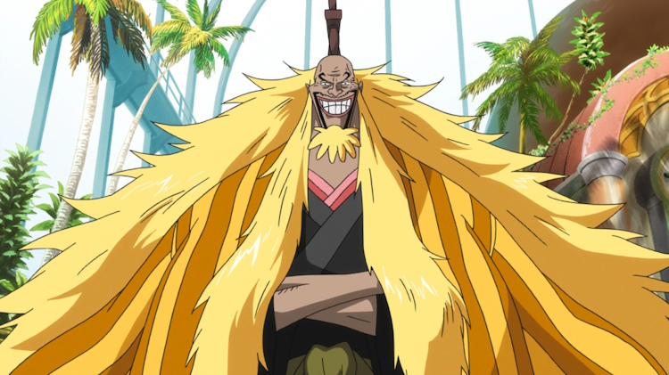 Shiki the Golden Lion in One Piece