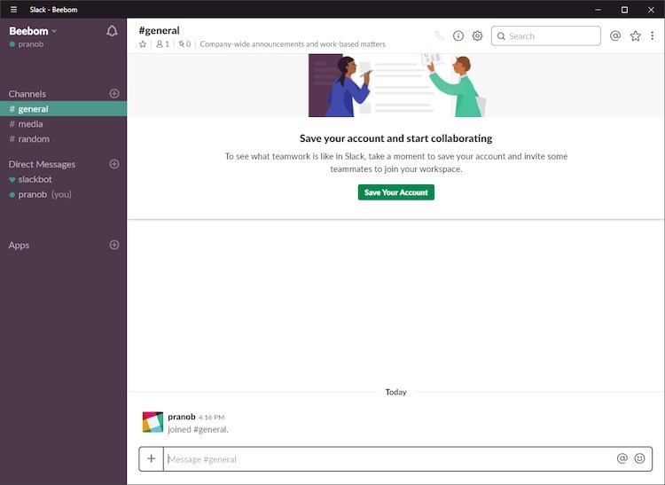 Slack Interface