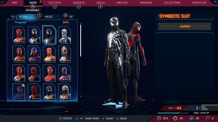 Marvel's Spider-Man suit list: breakdown of every suit