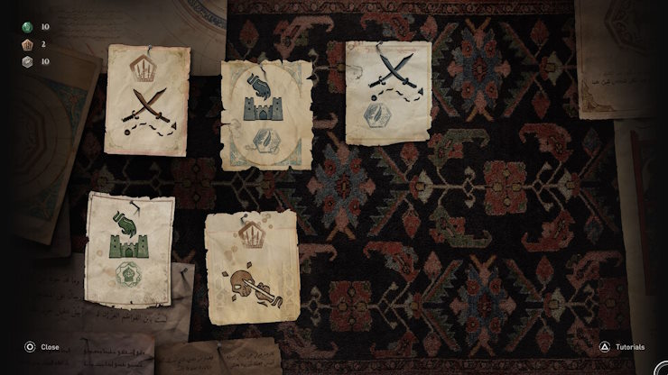 The favor board of Assassin's Creed Mirage provides you with more tokens