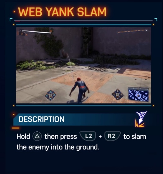 Web Yank Slam Spider-Man 2 