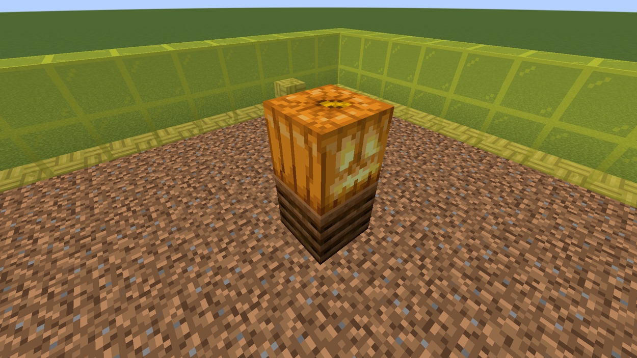 Place the water in the center and put a composter above it and a light source block above that