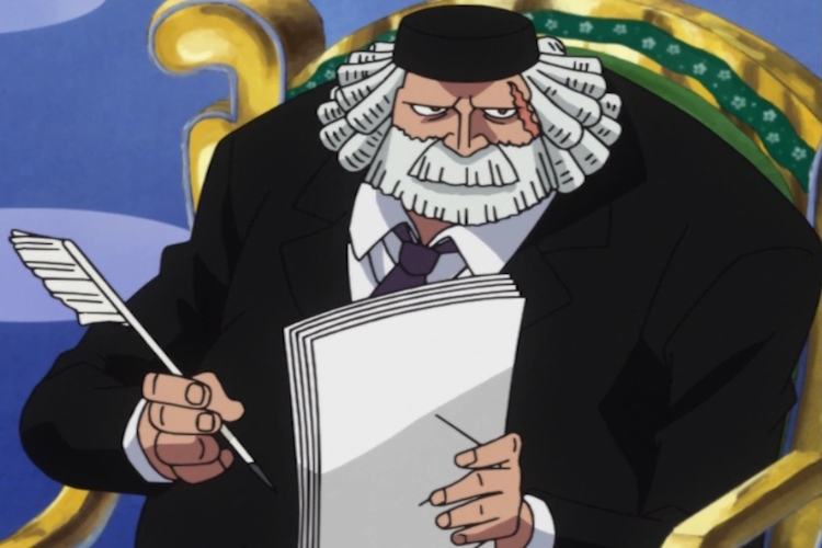 St. Saturn in One Piece anime
