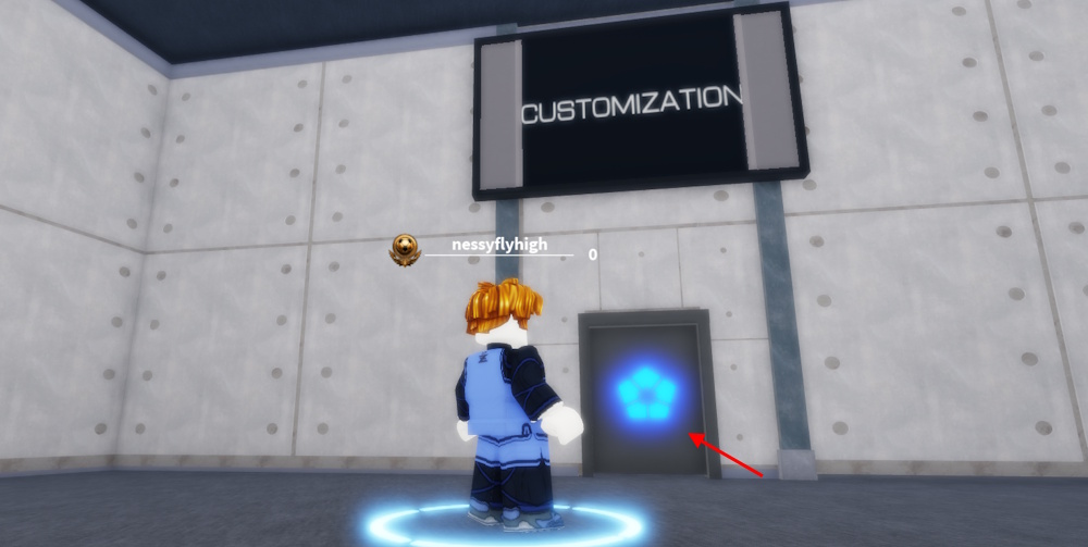 go through the customization gate