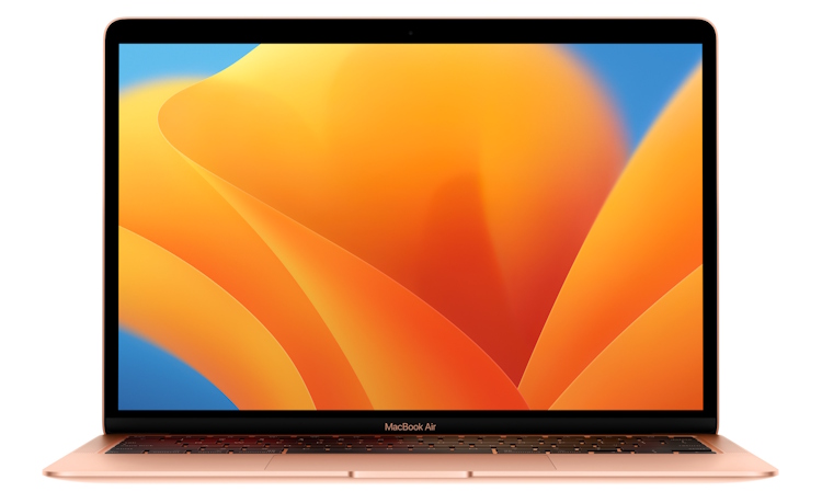 macbook air M1 gold