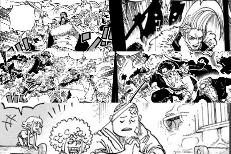 Young Figarland, Ivankov and God Valley incident manga: one piece