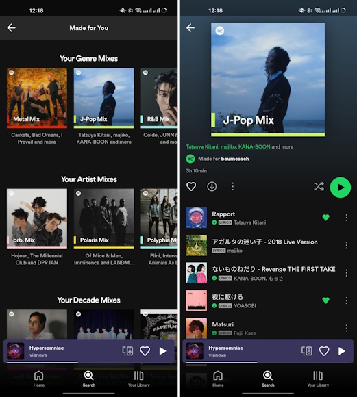 spotify mixes playlist
