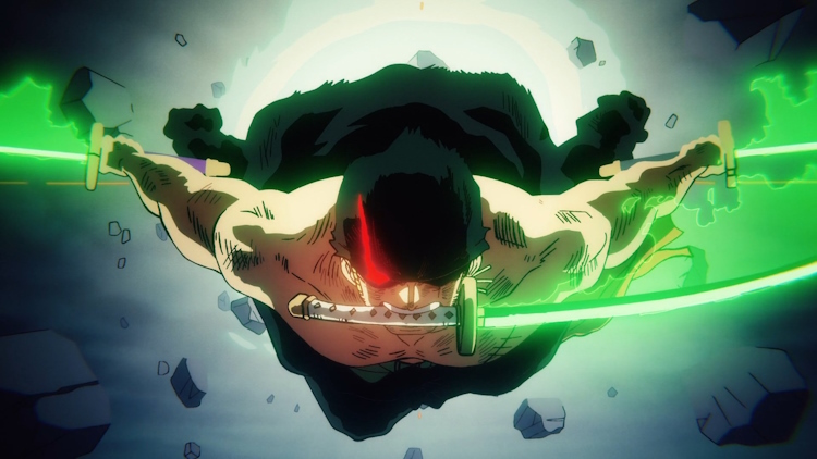 Zoro in wano country arc