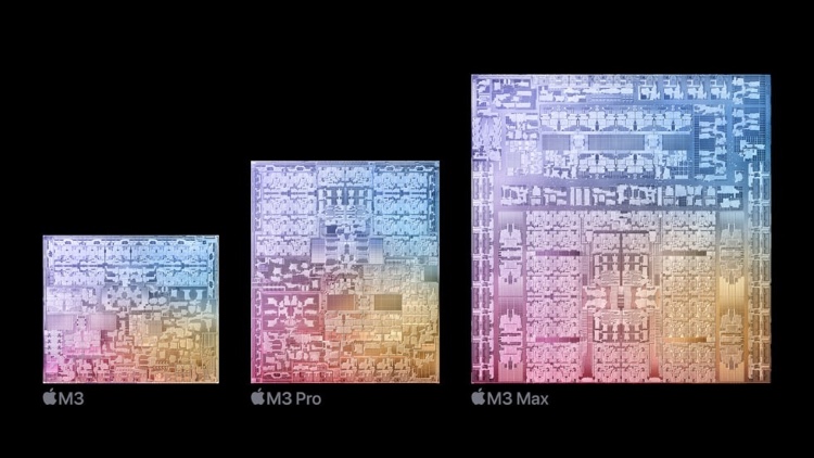 apple m3 family chipsets