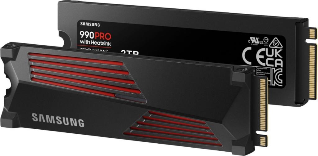 Samsung 990Pro Heatsink SSD 