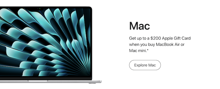 Apple Official MacBook Deals