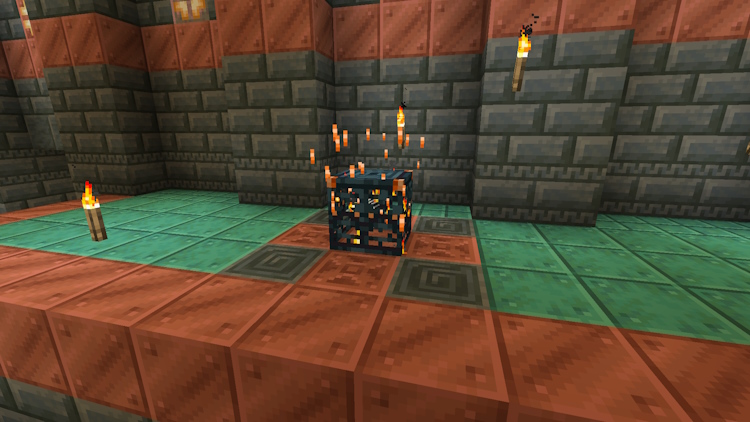 Trial spawner activating