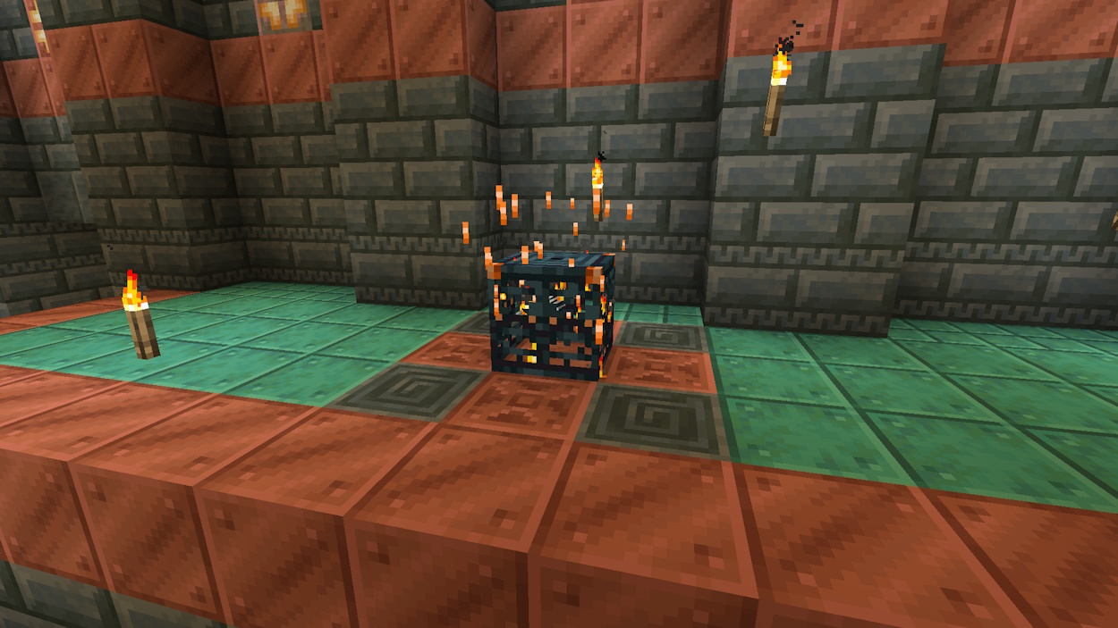 Trial spawner activating