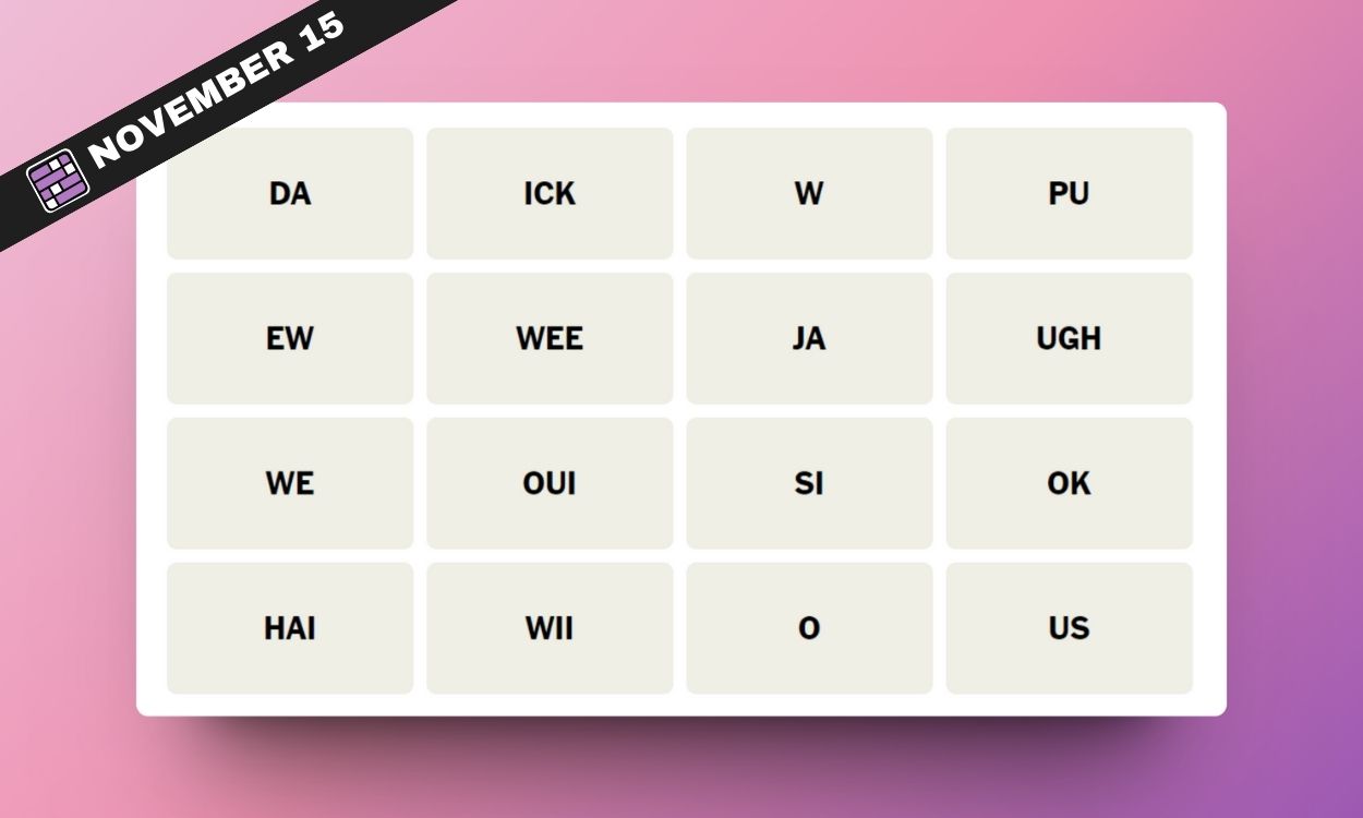 Connections' Hints and Answers for NYT's Tricky Word Game on