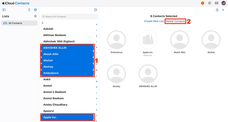 How To Delete Multiple Contacts From IPhone | Beebom