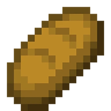 Bread item in Minecraft