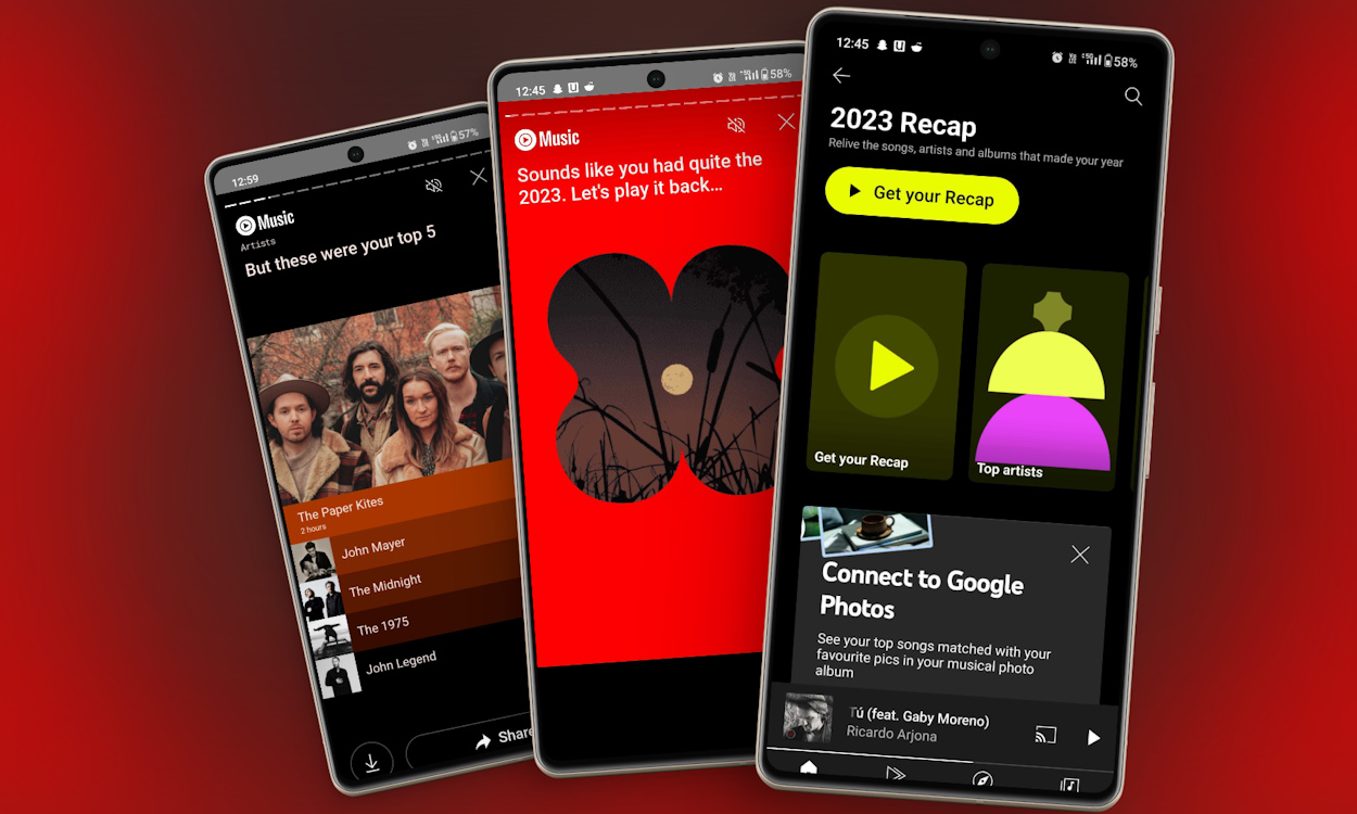 Explorez votre année musicale avec le Recap YouTube Music 2023