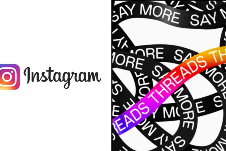 Instagram and Threads together