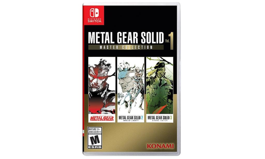 MGS master collection for Nintendo Switch during Black Friday sale