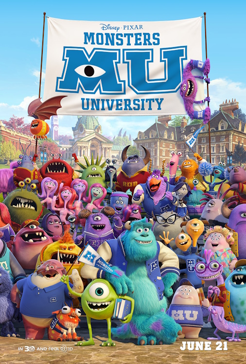Poster of Monsters University (2013)