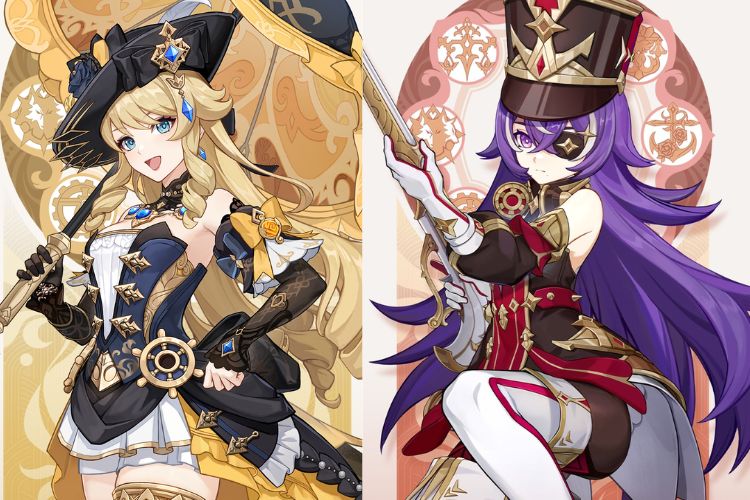 Genshin Impact 4.3 Characters Navia and Chevreuse Revealed in Drip  Marketing