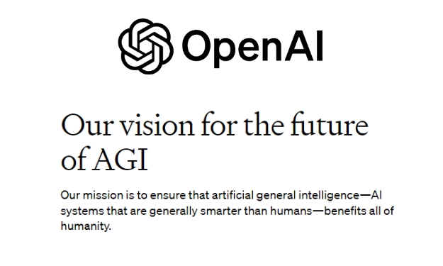 vision openai depuis la page de l'entreprise