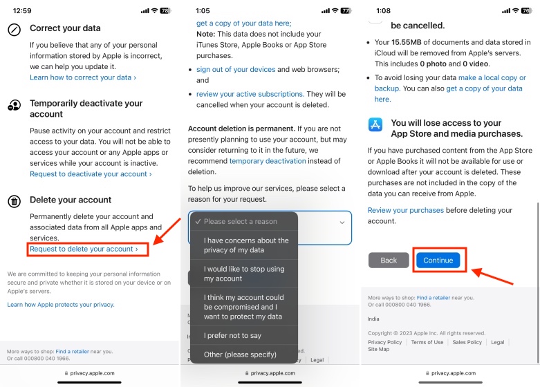 how to delete a subscription from apple id